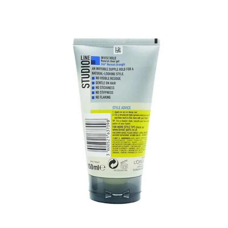 L'Oréal Studio Line Invisi' Hold 6 Natural Clear Hair Styling Gel 150ml
